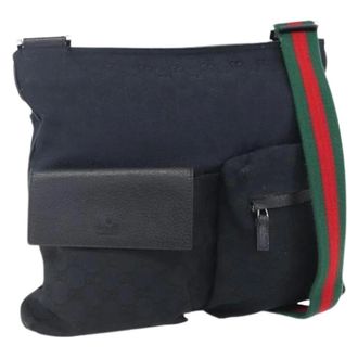Gucci Borsa a tracolla in tela Pre-owned - - Pre-owned - Donna - Nero - ONE SIZE