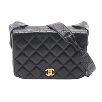 Chanel Pre-owned Vintage Shoulder Bag - Dames - Pre-owned - Zwart - Maat: ONE Size Leer