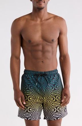 Volcom Volmbre Swim Trunks in Black at Nordstrom Rack, Size Xx-Large
