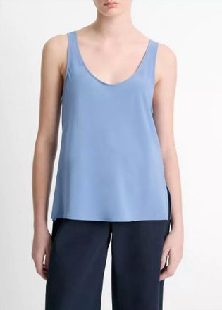 Vince Classic Bias Tank Cami In Tidal