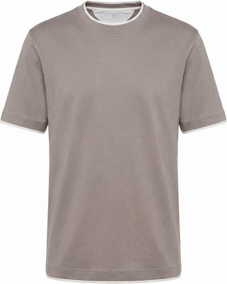 Brunello Cucinelli T-Shirt With Faux-Layering
