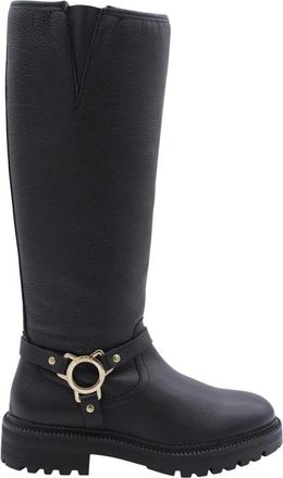 Scapa Stijlvolle Agadir Laarzen - Dames - Hoge Laarzen - Zwart - 41 EU - Schoenen