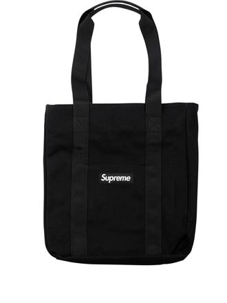 SUPREME Borsa tote con applicazione - Nero