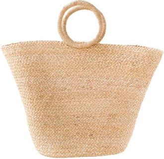 Indego Africa Raffia Woven Bag in Natural at Nordstrom, Size Large