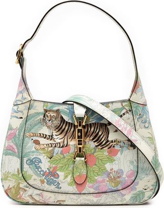 Gucci Pre-owned Gucci Small Calfskin Tiger Jackie 1961 Crossbody Ladies 636709 520981