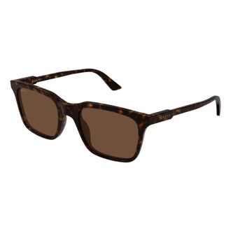 Gucci Gg 2114S Zonnebrillen - Heren - Zonnebrillen - Bruin - 53 MM - Accessoires