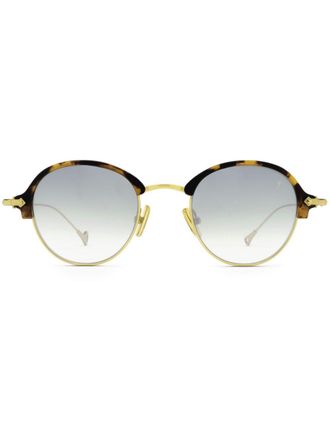 Eyepetizer Robert round-frame sunglasses - Brown
