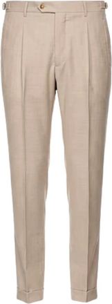 Berwich Pantaloni Chiaia - - Trousers - Uomo - Beige - M