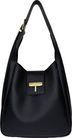 T Tahari Belt Detail Shoulder Bag in Black at Nordstrom Rack