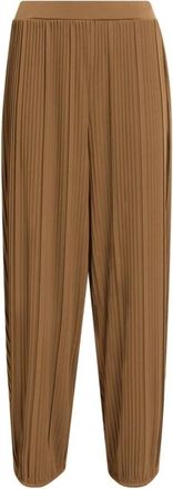 Max Mara Dames, Broeken, Bruin, Maat: M