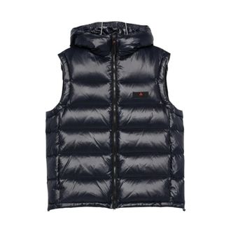 Peuterey Donoma Vest - Heren - Bodywarmers - Blauw - XL - Leer - Jassen