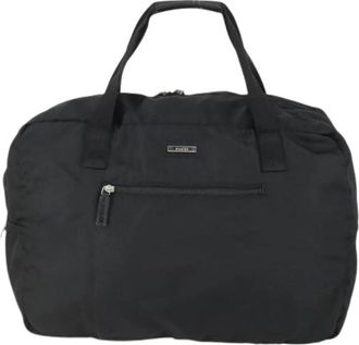 Gucci Pre-owned Vintage Reistas - unisex - Vintage Weekendtas - Zwart - ONE Size - Leer - Vintage