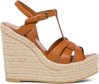 Saint Laurent Tribute Wedge Espadrilles