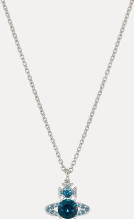 Vivienne Westwood Ismene Pendant Necklace Platinum-dark-blue-cz Platinum-dark-blue-cz Women
