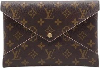 Louis Vuitton Pre-owned Kirigami Clutch - Dames - Vintage Clutch - Bruin - ONE Size - Vintage