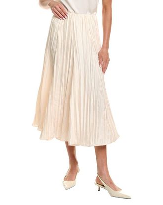 Vince Crinkle Paneled Maxi Skirt