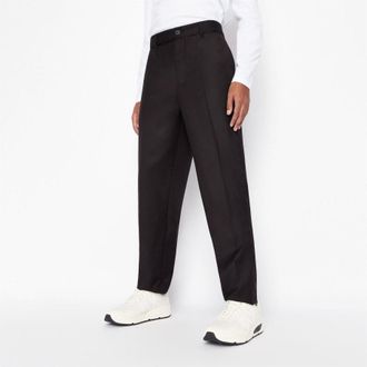 A|X Armani Exchange Mens Trousers in Black - Size 34W/32L