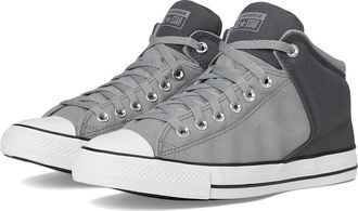 Converse Chuck Taylor All Star High Street Athletic Shoes Dark Matter/Classic Grey/White : Mens 11.5 - Womens 13.5 Medium, Canvas