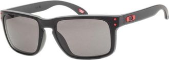 Oakley Mens OO9102-U2 OO9102 57 U2 Holbrook Sunglasses - Black - One Size