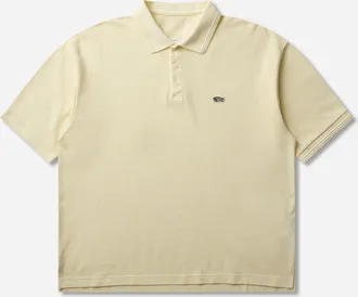 Visvim Men s Mondo Weller Shortsleeve Polo Light Yellow