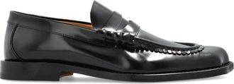 Vivienne Westwood Coin leather loafers - Black