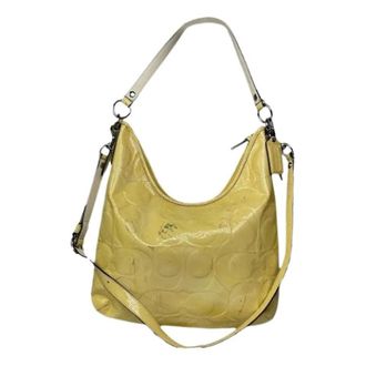 Coach Borsa a spalla in pelle Pre-owned - - Pre-owned - Donna - Giallo - ONE SIZE