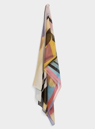 The Artists Label Womens Chaos Rythm lightweight scarf