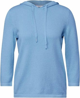 Cecil Sweatshirts & Hoodies - Dames - Truien - Blauw - Maat: M