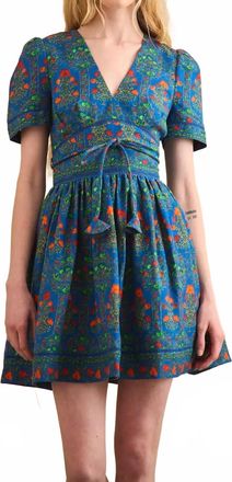 Hunter Bell Womens Roan Dress In Midnight Garden