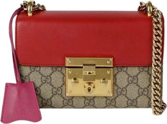 Gucci Pre-owned Cross Body Bags, female, Multicolor, Size: ONE SIZE Pre-owned Vintage Cross Body Bag