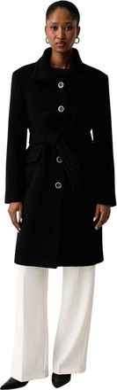 Pinko Abrigo Citiso - Coats - Mujer - Negro - L
