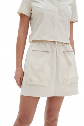 Chrldr Kerra Cargo Skirt In Sand