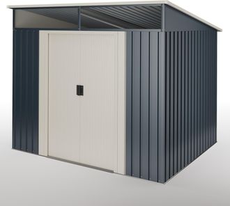 Wasabi Wasabi - Caseta Metal Stark 5,6m2 - 10 A&ntilde;os De Garant&iacute;a - 236x238x203cm. Cobertizo Jardin