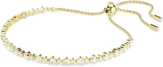 Swarovski Matrix Tennis crystal-embellished gold bracelet