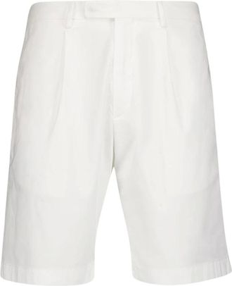 Boglioli Heren, Korte broeken, Wit, Maat: L Katoen