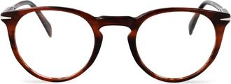 Eyewear by David Beckham Occhiali tondi - Marrone