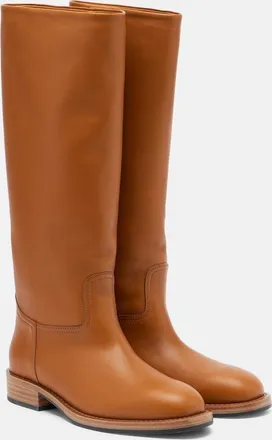 Loro Piana Pablo Walk leather knee-high boots