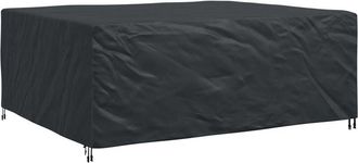 vidaXL Funda Para Muebles Liso Negro 250 X 210 X 90 Cm 600d Vidaxl