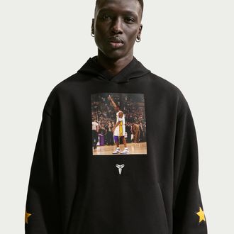 Nike Mens Kobe Dri-FIT Fleece Pullover Basketball Hoodie in Black | IO9561-010