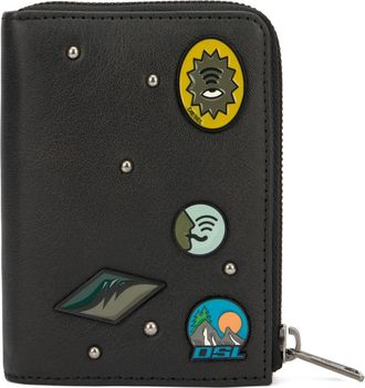 Diesel Wallets & Cardholders, male, Black, Size: ONE SIZE Elegant Leather Wallet