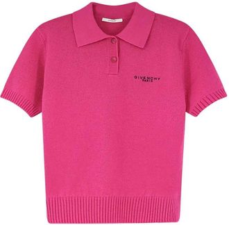 Givenchy Geborduurd poloshirt van Givenchy