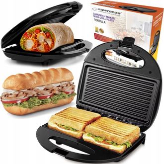 OEM Tostadora Para S&aacute;ndwiches Y Tostadora De 1000 W