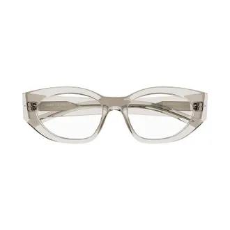 Saint Laurent Cat-Eye Acetate Eyeglasses - Grey