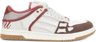 Amiri XL Skel Top Low - Heren - Sneakers - Veelkleurig - 44 EU - Leer - Schoenen