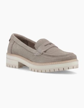 Toms Toms Womens Cara Womens Loafers - Grey - Size: 5