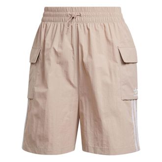 adidas (WMNS) adidas Adicolor Cargo Shorts Asia Sizing Brown JH1074