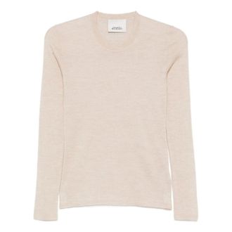 Isabel Marant Cashmere Knitwear, female, Beige, XS, Beige Ilona Pullover Jumper