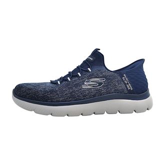 Skechers Mens Summits Key Pace Trainers, Navy Mesh, 13 UK