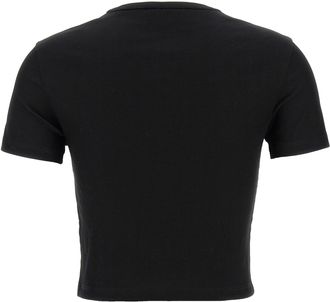 Fendi Womens Black Cotton T-Shirt