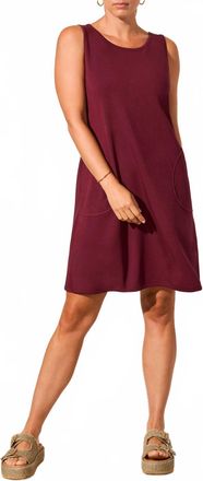 Tribal Reversible A-Line Dress In Maroon-2235